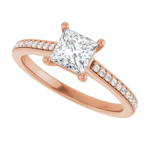 Claw-Prong Engagement Ring Image 5 Natale Jewelers Sewell, NJ