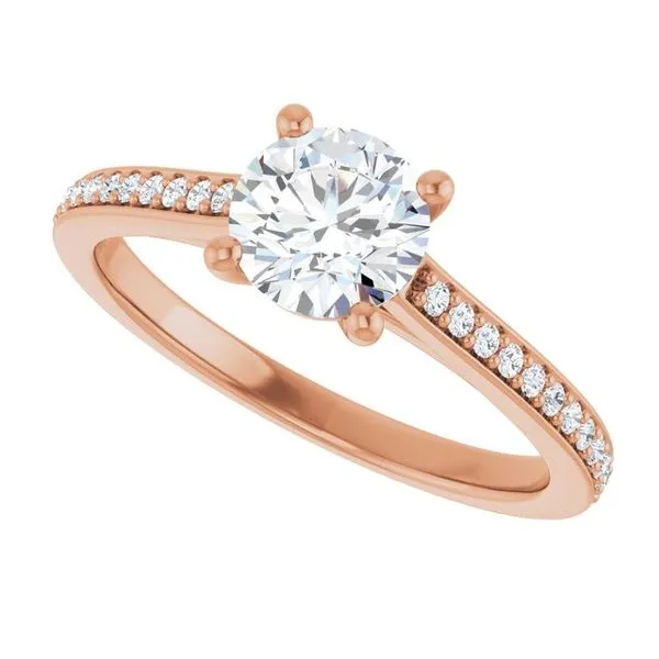 Claw-Prong Engagement Ring Image 5 Raleigh Diamond Fine Jewelry Raleigh, NC