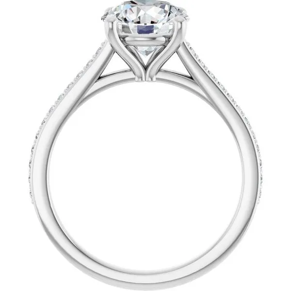 Claw-Prong Engagement Ring Image 2 Natale Jewelers Sewell, NJ