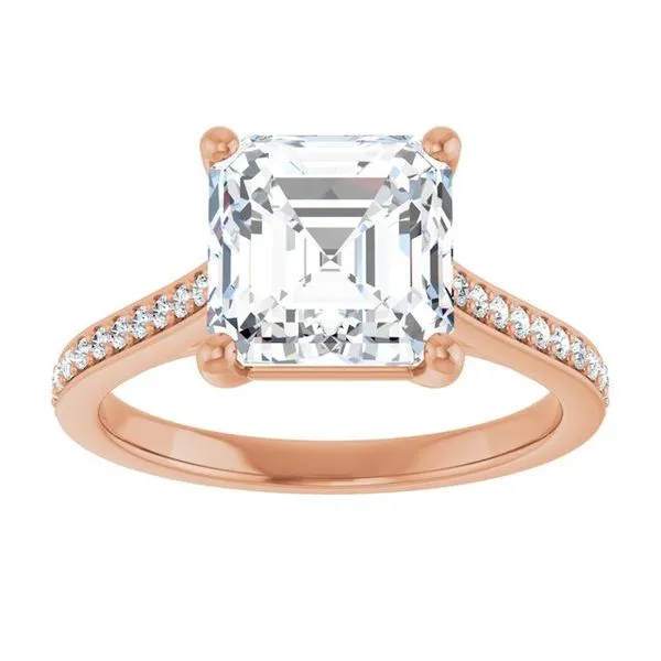 Claw-Prong Engagement Ring Image 3 Natale Jewelers Sewell, NJ