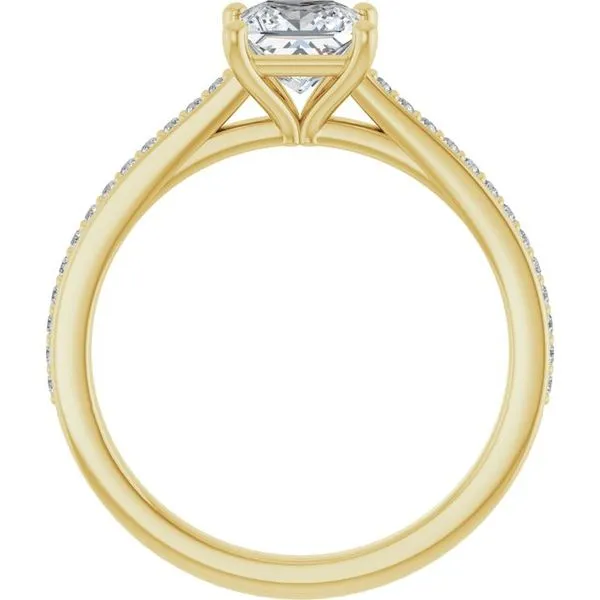Claw-Prong Engagement Ring Image 2 Northwood Jewelers Northwood, OH