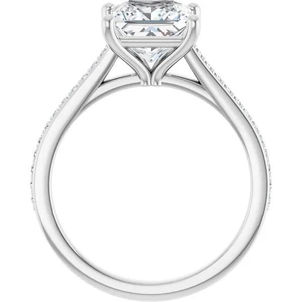 Claw-Prong Engagement Ring Image 2 JF Jones Jewelers Rochester, NY