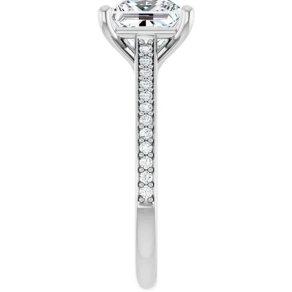 Claw-Prong Engagement Ring Image 4 JF Jones Jewelers Rochester, NY