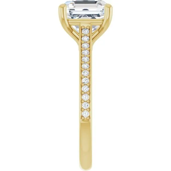 Claw-Prong Engagement Ring Image 4 Natale Jewelers Sewell, NJ