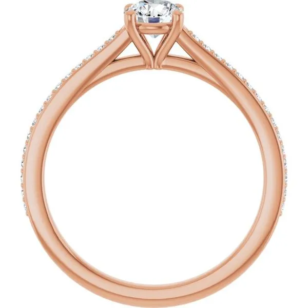 Claw-Prong Engagement Ring Image 2 Northwood Jewelers Northwood, OH