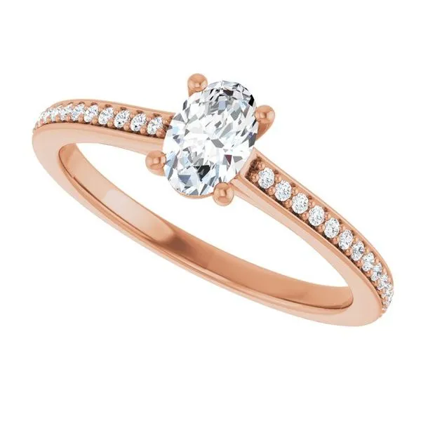 Claw-Prong Engagement Ring Image 5 Natale Jewelers Sewell, NJ