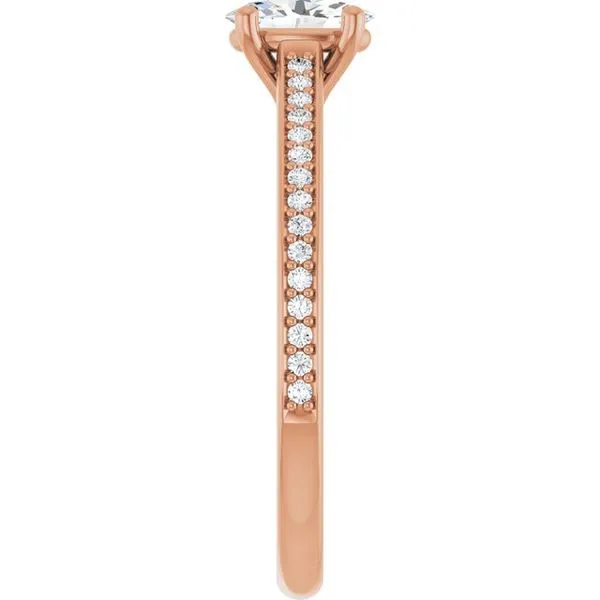 Claw-Prong Engagement Ring Image 4 Natale Jewelers Sewell, NJ