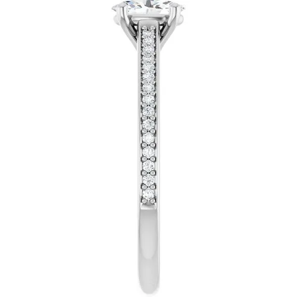 Claw-Prong Engagement Ring Image 4 Raleigh Diamond Fine Jewelry Raleigh, NC