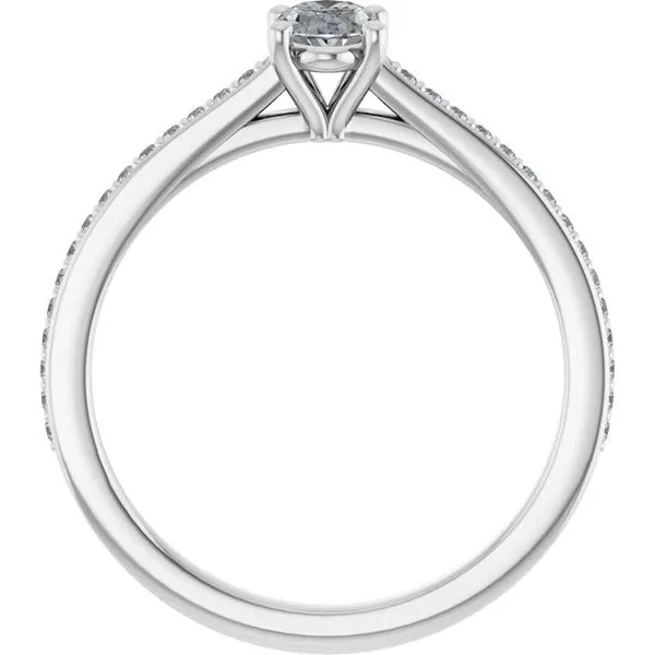 Claw-Prong Engagement Ring Image 2 JF Jones Jewelers Rochester, NY