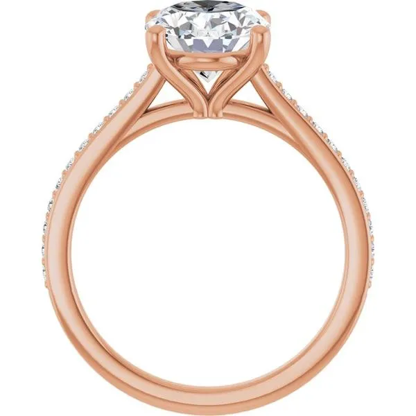 Claw-Prong Engagement Ring Image 2 Hudson Valley Goldsmith New Paltz, NY