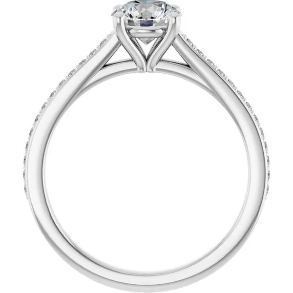 Claw-Prong Engagement Ring Image 2 Natale Jewelers Sewell, NJ