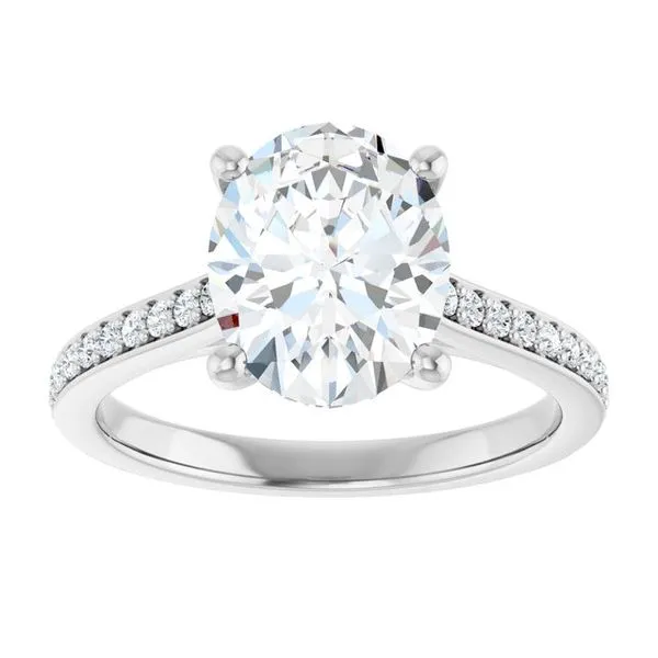 Claw-Prong Engagement Ring Image 3 Raleigh Diamond Fine Jewelry Raleigh, NC