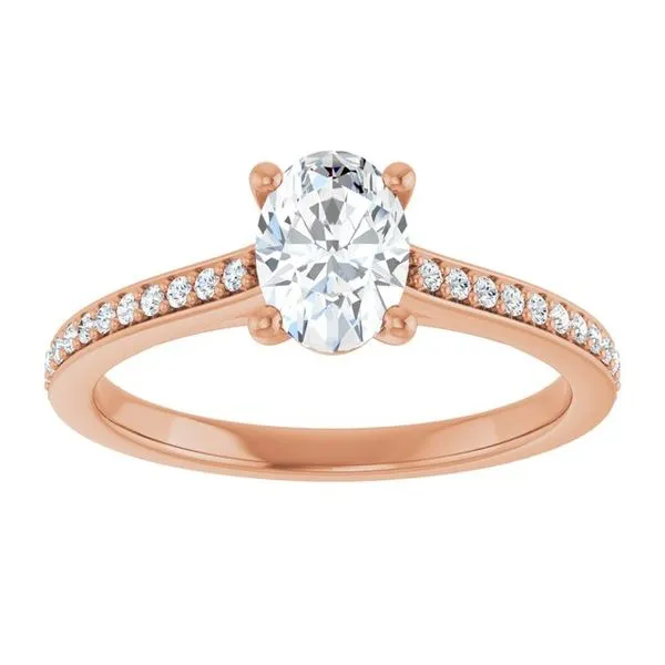 Claw-Prong Engagement Ring Image 3 Raleigh Diamond Fine Jewelry Raleigh, NC