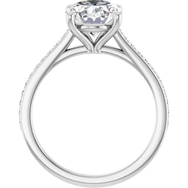 Claw-Prong Engagement Ring Image 2 Natale Jewelers Sewell, NJ
