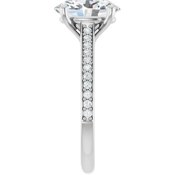 Claw-Prong Engagement Ring Image 4 Natale Jewelers Sewell, NJ