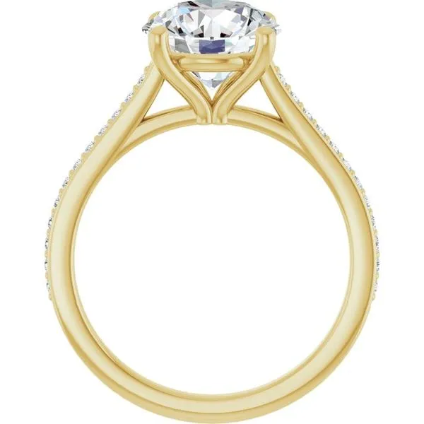 Claw-Prong Engagement Ring Image 2 Raleigh Diamond Fine Jewelry Raleigh, NC