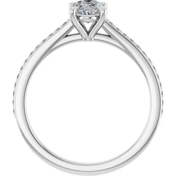 Claw-Prong Engagement Ring Image 2 Natale Jewelers Sewell, NJ