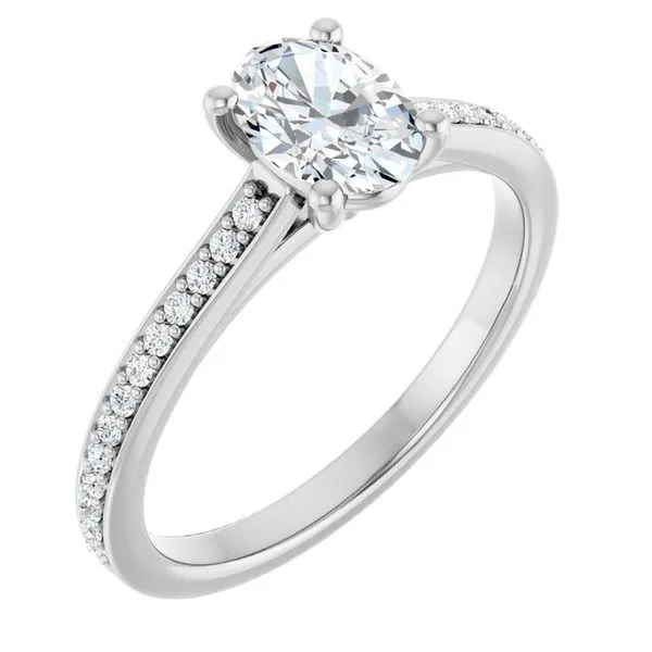 Claw-Prong Engagement Ring JF Jones Jewelers Rochester, NY