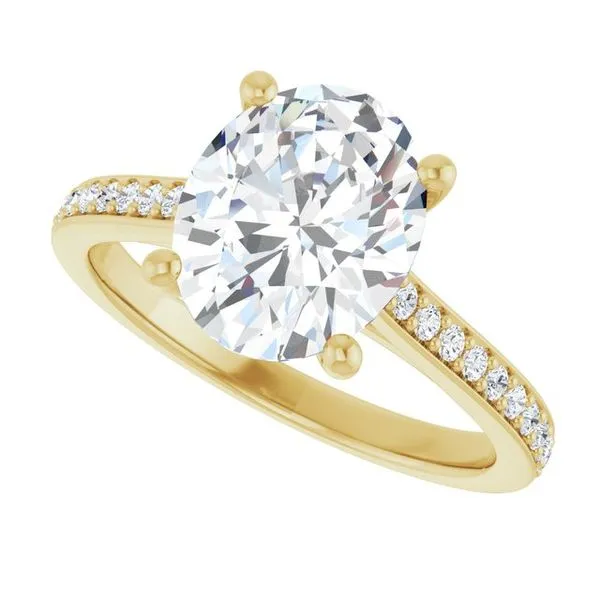 Claw-Prong Engagement Ring Image 5 Raleigh Diamond Fine Jewelry Raleigh, NC