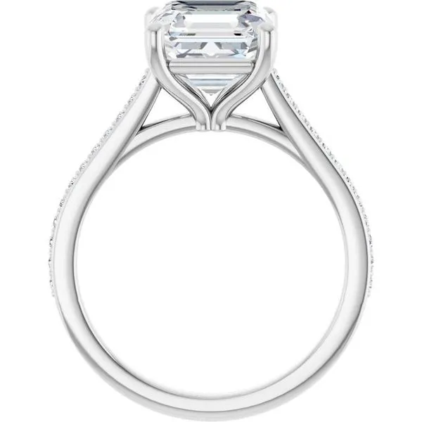 Claw-Prong Engagement Ring Image 2 Hudson Valley Goldsmith New Paltz, NY