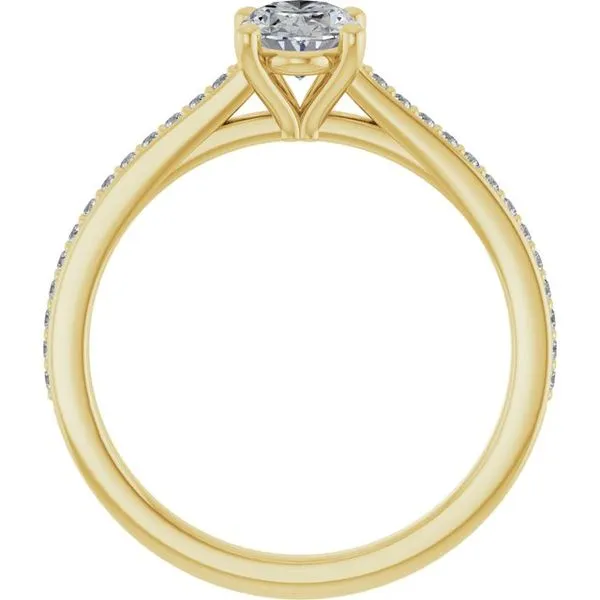 Claw-Prong Engagement Ring Image 2 Raleigh Diamond Fine Jewelry Raleigh, NC