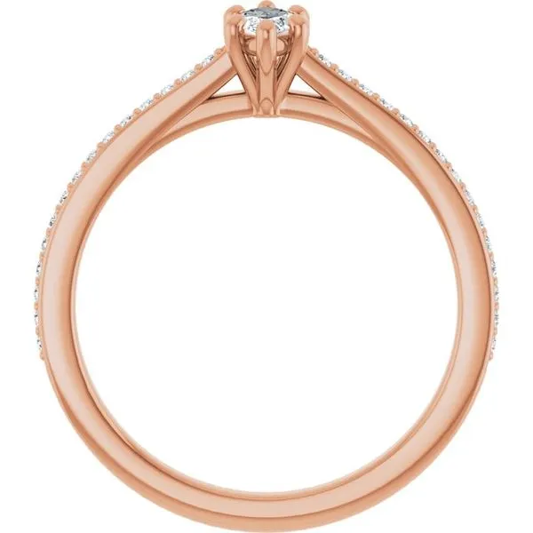 Claw-Prong Engagement Ring Image 2 Natale Jewelers Sewell, NJ