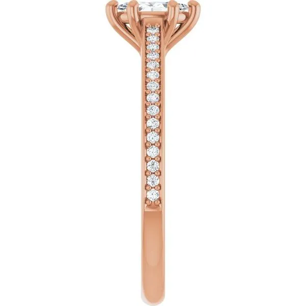 Claw-Prong Engagement Ring Image 4 Raleigh Diamond Fine Jewelry Raleigh, NC