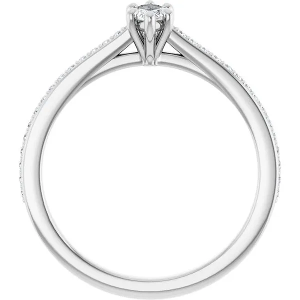 Claw-Prong Engagement Ring Image 2 Raleigh Diamond Fine Jewelry Raleigh, NC