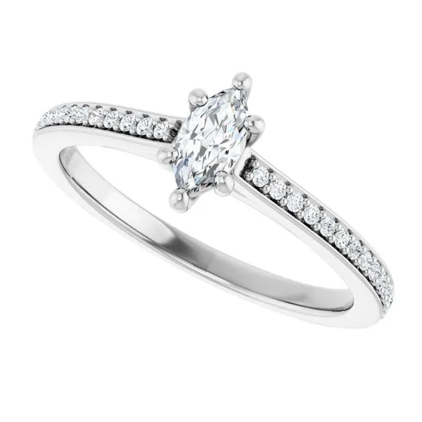Claw-Prong Engagement Ring Image 5 Raleigh Diamond Fine Jewelry Raleigh, NC