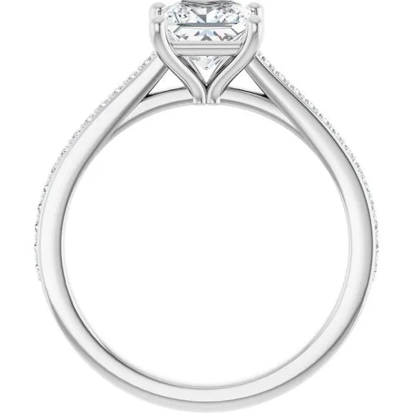 Claw-Prong Engagement Ring Image 2 Raleigh Diamond Fine Jewelry Raleigh, NC