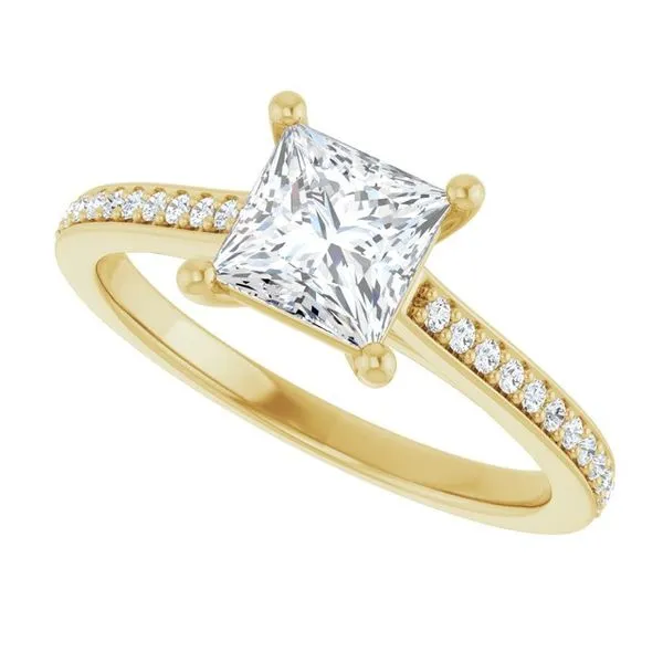 Claw-Prong Engagement Ring Image 5 Natale Jewelers Sewell, NJ