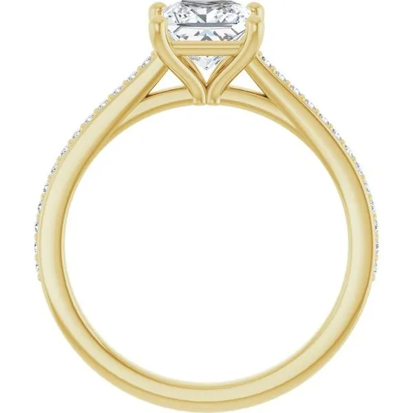 Claw-Prong Engagement Ring Image 2 Raleigh Diamond Fine Jewelry Raleigh, NC