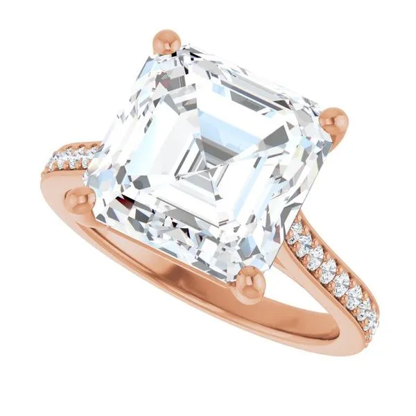 Claw-Prong Engagement Ring Image 5 Northwood Jewelers Northwood, OH