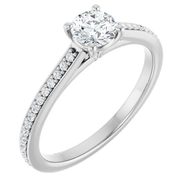 Claw-Prong Engagement Ring Natale Jewelers Sewell, NJ
