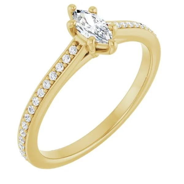 Claw-Prong Engagement Ring Natale Jewelers Sewell, NJ