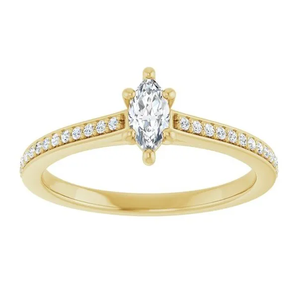 Claw-Prong Engagement Ring Image 3 Raleigh Diamond Fine Jewelry Raleigh, NC