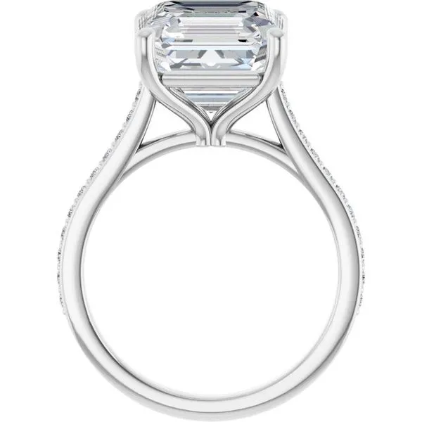 Claw-Prong Engagement Ring Image 2 Raleigh Diamond Fine Jewelry Raleigh, NC