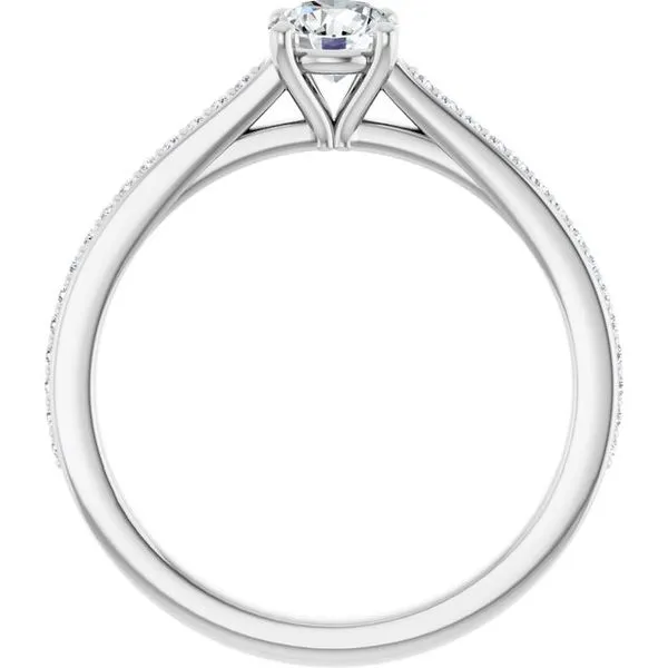 Claw-Prong Engagement Ring Image 2 Natale Jewelers Sewell, NJ