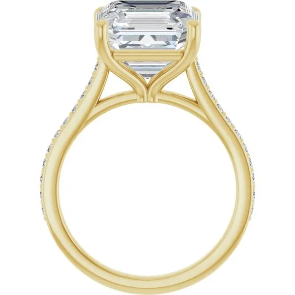 Claw-Prong Engagement Ring Image 2 Hudson Valley Goldsmith New Paltz, NY