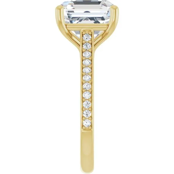 Claw-Prong Engagement Ring Image 4 Shipley's Fine Jewelry Hampstead, MD