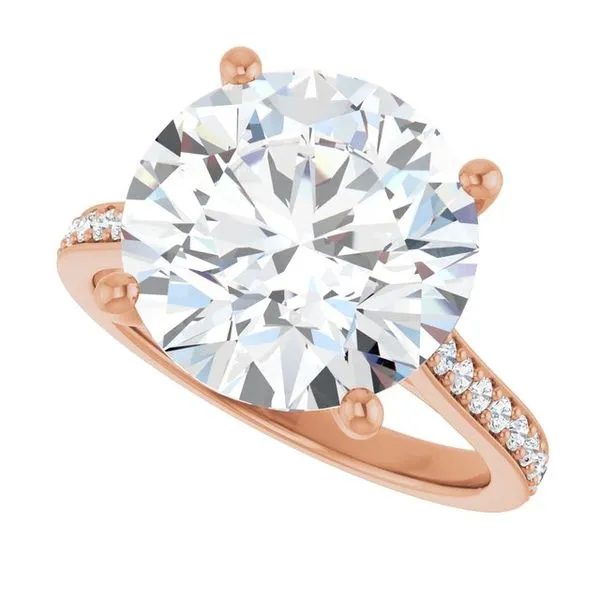 Claw-Prong Engagement Ring Image 5 Raleigh Diamond Fine Jewelry Raleigh, NC