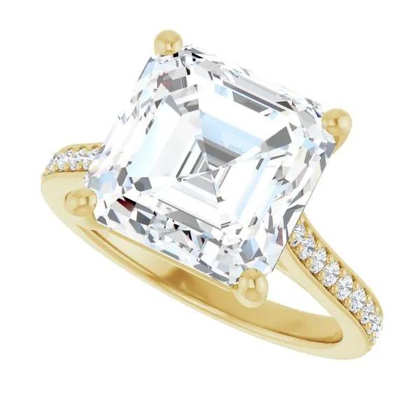 Claw-Prong Engagement Ring Image 5 Natale Jewelers Sewell, NJ