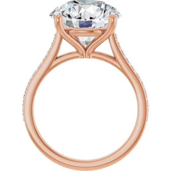 Claw-Prong Engagement Ring Image 2 Northwood Jewelers Northwood, OH