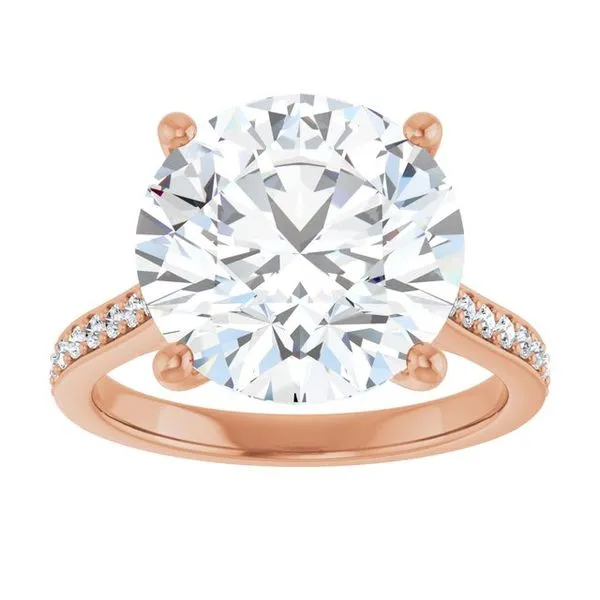 Claw-Prong Engagement Ring Image 3 Raleigh Diamond Fine Jewelry Raleigh, NC