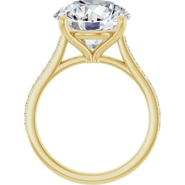 Accented Engagement Ring Image 2 Mark Jewellers La Crosse, WI