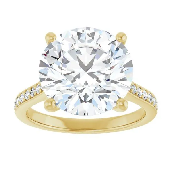 Accented Engagement Ring Image 3 Mark Jewellers La Crosse, WI