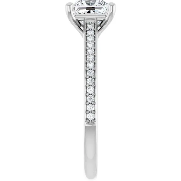 Claw-Prong Engagement Ring Image 4 Raleigh Diamond Fine Jewelry Raleigh, NC