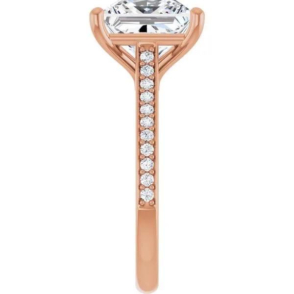 Claw-Prong Engagement Ring Image 4 Northwood Jewelers Northwood, OH