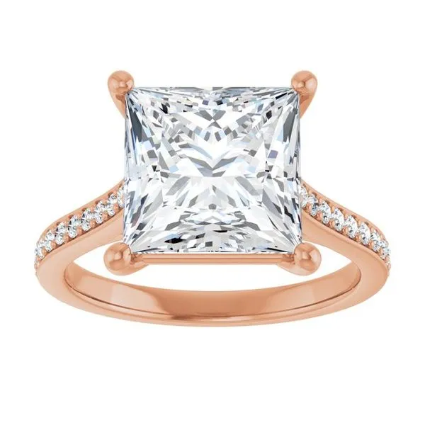 Claw-Prong Engagement Ring Image 3 Natale Jewelers Sewell, NJ