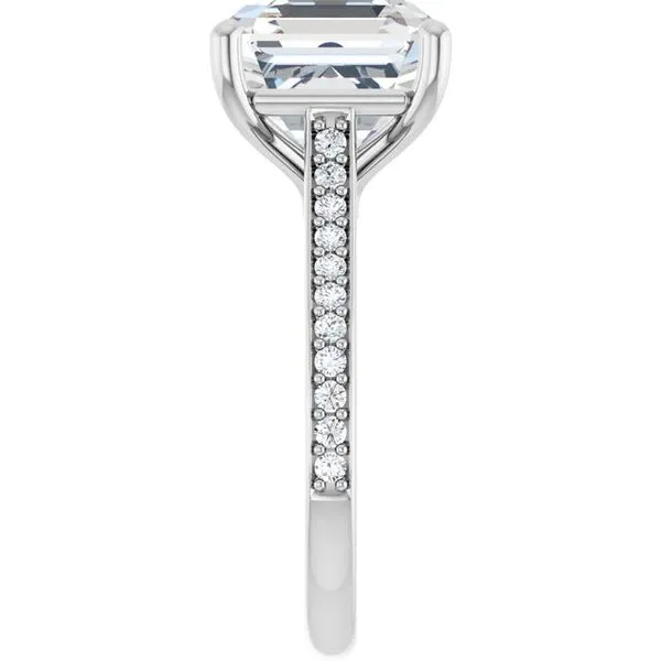 Claw-Prong Engagement Ring Image 4 JF Jones Jewelers Rochester, NY